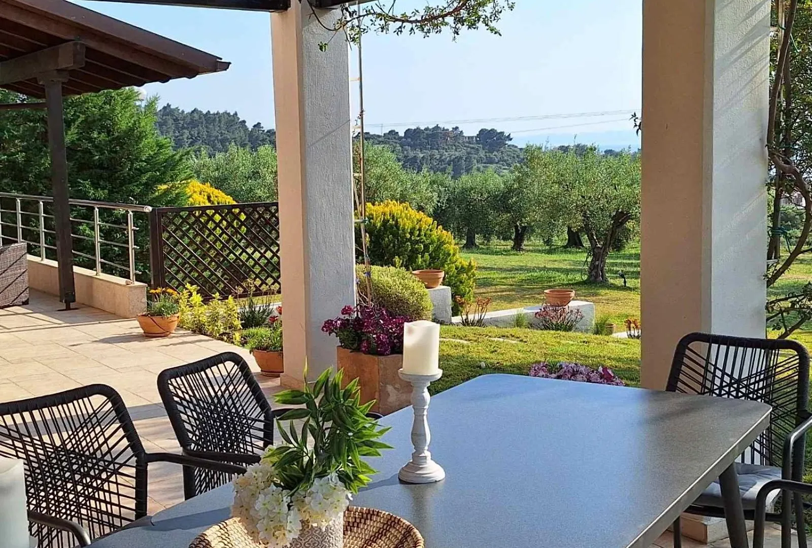 Thea Sea View Detached Villa, Nikiti