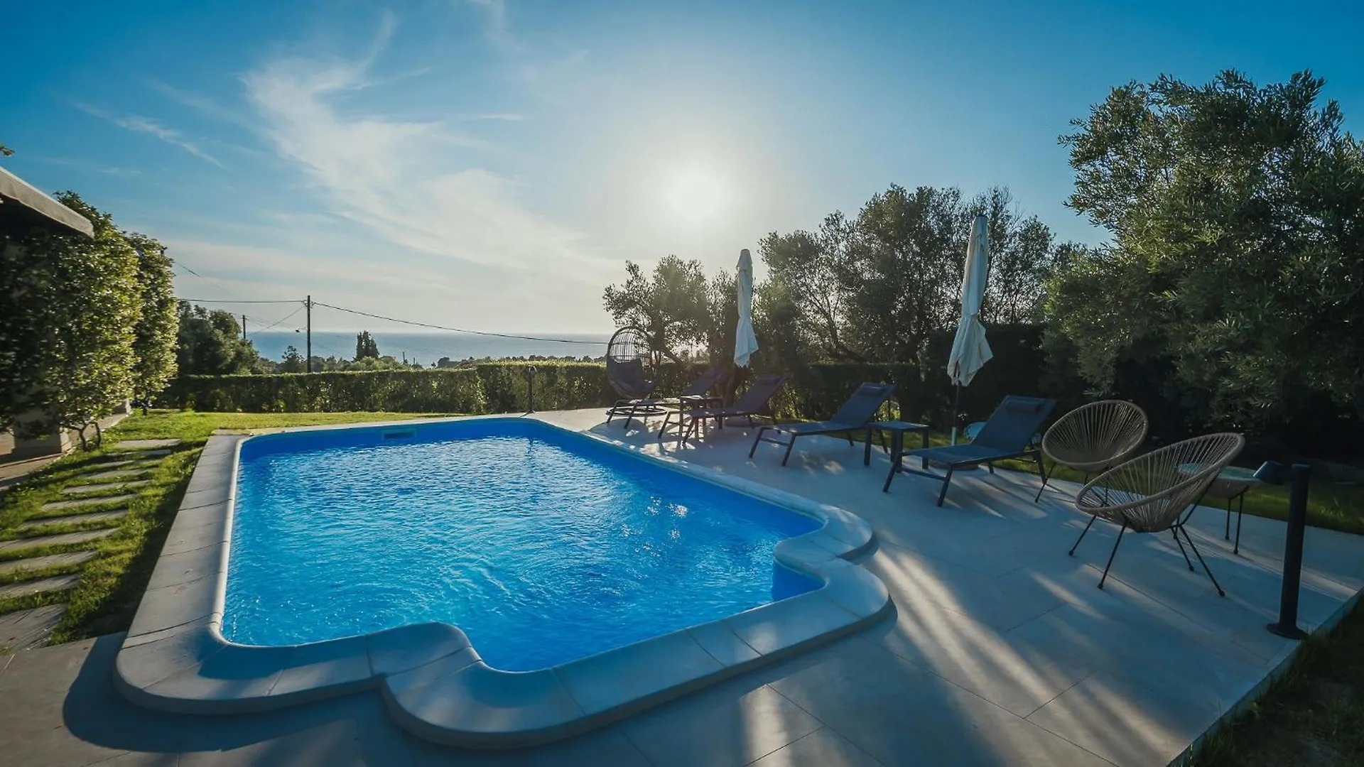 Thea Sea View Detached Villa, Nikiti 0*, Nikiti (Sithonia)